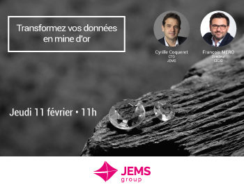 11/02 – Webconférence – Transformez vos données en une mine d’or
