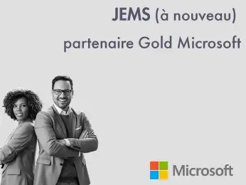 JEMS partenaire gold microsoft