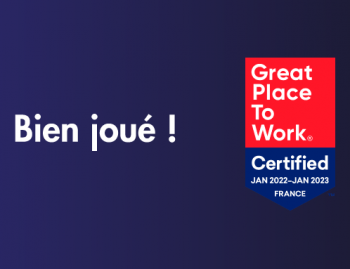 JEMS reçoit le label « Great Place to Work »