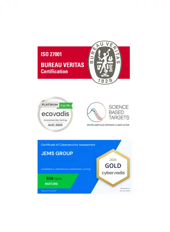 CSR Certifications JEMS