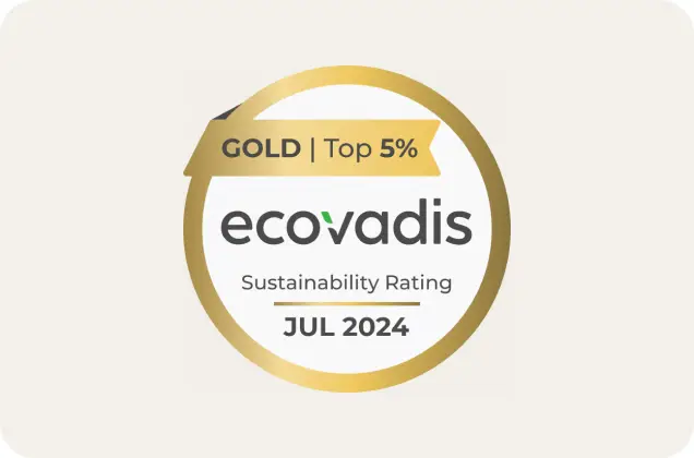 Ecovadis Gold Label