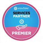 Partner Badge Premier Snowflake JEMS